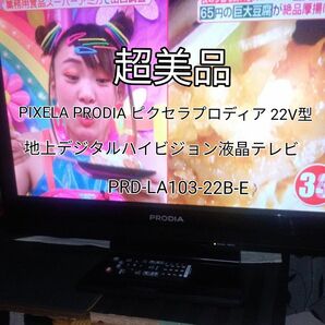 PIXELA PRODIA ピクセラプロディア 22V型 地上デジタルハイビジョン液晶テレビ/TV PRD-LA103-22B-E