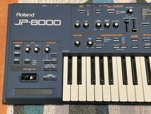 Roland JP-8000 ローランド アナログモデリングシンセサイザー 電源ケーブル、取扱説明書付き_画像3