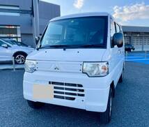 ◆1円◆ 【車検付】ミニキャブミーブバン 10.5kWh 安心の東芝scib電池 人気の4シーター ハイルーフ EV 電気自動車 バン 商用　急速充電対応_画像1