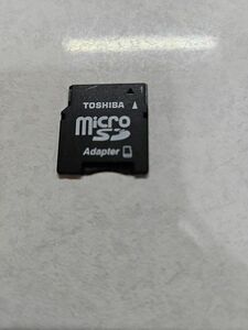 ＴＯＳＨＩＢＡ microSD→miniSD 変換アダプター　used