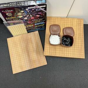 【K-25992a】1円スタート ボードゲームおまとめ 囲碁セット 将棋 ダーツ おもちゃ 知育 囲碁 遊び 大人 子供 など 1円スタート