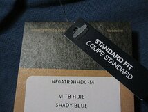 本物正規◆ノースフェイス◆スウェットパーカー THROWBACK NSE■XL■青 SHADY BLUE■新品/アメリカ限定/背面ロゴ/HDC/裏起毛_画像9