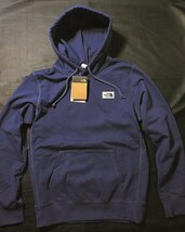 本物正規◆ノースフェイス◆高品質 スウェットパーカー HERITAGE PATCH■XL■CAVE BLUE■紫■ロゴ パッチ■新品/アメリカ限定/裏起毛/10D_画像2