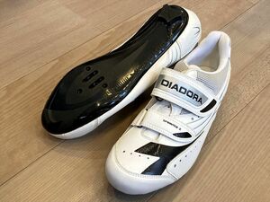 ★残1 新品 DIADORA SPRINTER2 42 26.5cm SPD-SL対応 白黒 即決