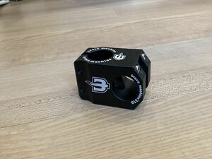 ★1点のみ 未使用 BRAVE MACHINE ブレイブマシン 318ステム 黒 35mm 31.8mm 0度 OS 即決 ピスト オールドMTB OLD MTB 