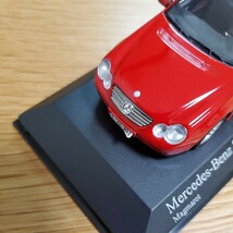 1/43 ミニチャンプス MINICHAMPS ミニカー/Mercedes-Benz Sport Coupe 2001 Magmarot/メルセデス・ベンツ スポーツクーペ レッド_画像6