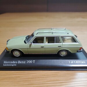 1/43 ミニチャンプス MINICHAMPS ミニカー/Mercedes-Benz 200T 1980-85 Kaledoniengrun/メルセデス・ベンツ 200T グリーン