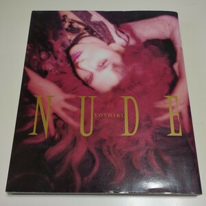  приложен постер есть NUDE YOSHIKI INTERVIEW + PHOT сборник первая версия 1992 год выпуск б/у XJAPANyo type X Japan 