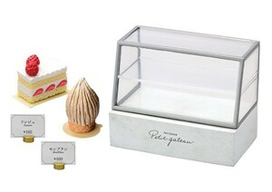 リーメント　Patisserie Petit gateau パティスリー　プチ ガトー ミニチュア ドールハウス ショーケース やっぱり大好き定番ケーキ 