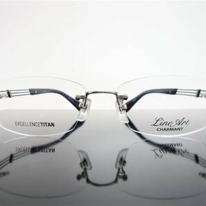 新品 シャルマン ラインアート メガネ XL1465-WP-54 テノール コレクション エクセレンスチタン フレーム 正規品 日本製の画像1