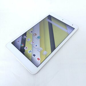 【送料無料】 au Quatab ホワイト KYT32 QZ8 タブレット 32GB SIMロック解除済 判定〇 USED /2402C