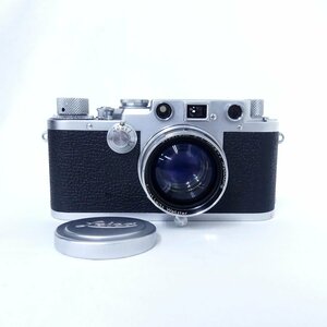 Leica IIIf ライカ3f バルナック型 + Summitar ズミタール 5cm F2 レンジファインダー フィルムカメラ USED /2402C
