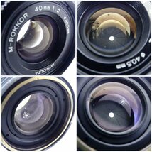 LEITZ minolta CL ライツミノルタCL + M-ROKKOR 40mm F2 フィルムカメラ USED /2402C_画像9