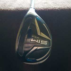 【中古】TaylorMade SiM MAX 4UT TM60 S