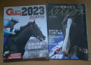 イクイノックス　週刊ギャロップ　特別永久保存版世界の至宝、2023年JRA重賞年鑑の２冊セット