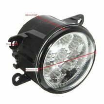 フォグランプユニット LED 汎用 日産 スズキ ジムニー JB23 JB43W シエラ アルト スイフトRS ZC ZD ZD72S ホワイト 白 左右1セット Y0287_画像4