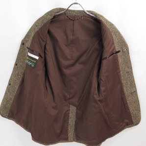 2002 NUMBER NINE NOWHERE MAN TWEED WOOL LEATHER PATCH JACKET ナンバーナイン ツイード ウール レザー パッチ ジャケット ジョージ期の画像8