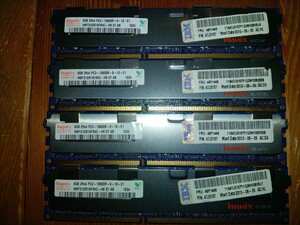 PC3-10600R 8GBx4 32GB SK Hynix HMT31GR7AFR4C-H9 ECC Registered 動作品 14