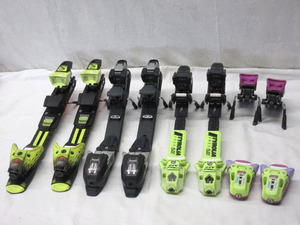 24WK106 中古 レトロ ビンディング ・SALOMON・MARKER・TYROLIA [4組セット] 中古 現状 売り切り