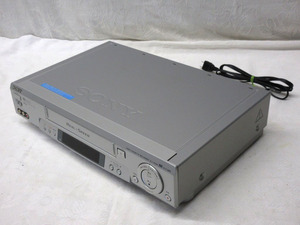 02K162 SONY ソニー VHS ビデオデッキ 本体のみ [SLV-R300] 再生確認OK 保証なし 現状 売り切り