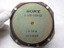 02K173 SONY ソニー スピーカーユニット (約) 11.6cm × 11.6cm 2個セット 現状 売り切り_画像6