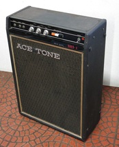 02K191 レトロ ACE TONE BASS-3 ベースアンプ 通電OK 実用？ 現状 売り切り_画像1