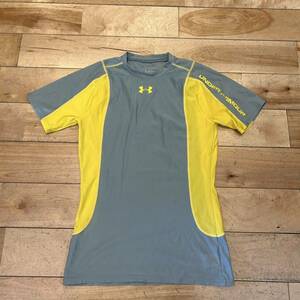 ★UNDER ARMOUR/アンダーアーマー/インナーシャツ/半袖/ドライ/速乾/ロゴ/スポーツ/メンズ/XLサイズ