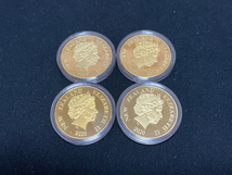 【X138】収蔵品出 2020年 エリザベスⅡスヌービ、ライナス、ルーシー、チャーリー 記念金貨 カラーコイン メダル 4枚セット美品_画像2