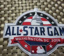 議事堂■新品MLB星条旗ALL STAR GAMEオールスターゲーム USワシントンDC 2018　野球ベースボール刺繍ワッペン◎アメリカMLBメジャーリーグ_画像2