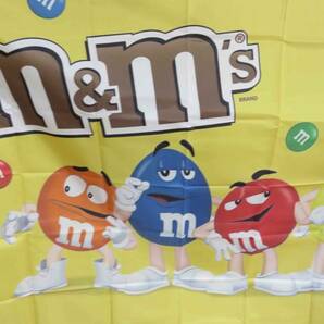  『特大９』 黄M&M'S ■新品アメリカ M&M  チョコ チョコレート フラッグ 旗 バナー◆アメリカ アメ車 ガレージバイク 二輪車 倉庫DIYの画像7