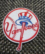 白赤NU帽子型◆激渋MLB ニューヨーク・ヤンキース New York Yankees野球ベースボール刺繍ワッペン激渋◎アメリカ スポーツ メジャーリーグ_画像6