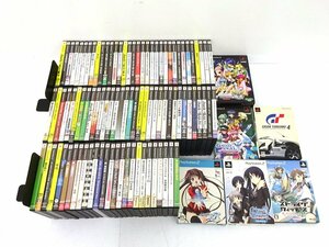 ★ジャンク★PS2ソフト まとめ売り 計100本 (ストライクウィッチーズ/ギャラクシーエンジェル/らきすた/アーマード・コア他)★【GM606】