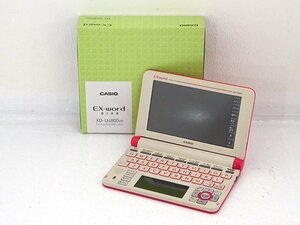 ★中古★Casio EX-WORD XD-U4800VP ビビッドピンク 電子辞書 (カシオ)★【HD423】