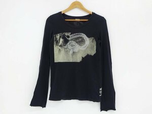 ★中古★L.G.B.(ルグランブルー) 長袖Tシャツ JEANS/LSC 0053F ブラック サイズ:0★【AP104】