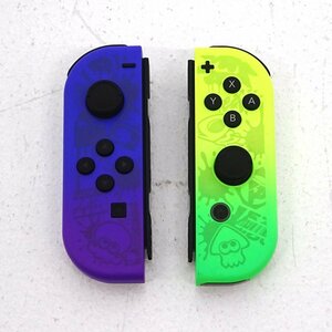 ★中古★【破損有】Nintendo Switch Joy-Con スプラトゥーン3 特別デザイン (スイッチ/ジョイコン/1円～)★【GM643】