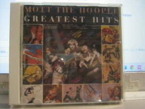 MOTT THE HOOPLE モット・ザ・フープル/ GREATEST HITS 黄金の軌跡 国内CD IAN HUNTER Mick Ralphs Morgan Fisher Andy Mackay David Bowie