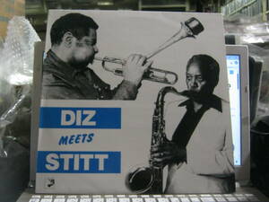 DIZZY GILLESPIE SONNY STITT / DIZ MEETS STITT スウェーデンLP AL GAFA EARL MAY MICKEY ROCKER 