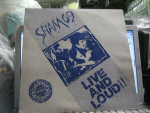 SHAM69 シャム69 / OFFICIAL BOOTLEG : LIVE AND LOUD!! U.K.LP JIMMY PUESEY 