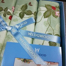 ウェッジウッド「ワイルドストロベリー ティーマット 4枚」 WEDGWOOD テーブルマット_画像4