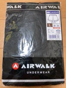 オグラン AIRWALK 前開きニットトランクス Lサイズ ボタン付