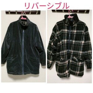 ☆【Forrejes sport】コート☆リバーシブル☆Mサイズ☆メンズ☆USED【229】