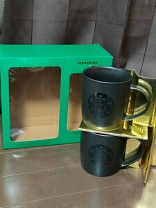 ☆【STARBUCKS】スターバックス☆マグカップ☆2個セット☆未使用品☆難あり【228】