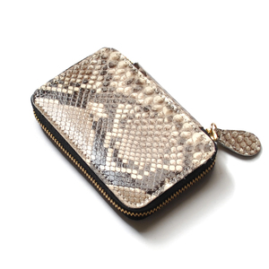 [ Mother's Day time sale opening ][ free shipping ][ limited time ][ new goods ][ including tax ]book@ python *..* cow leather *6 ream type * round fastener key case 