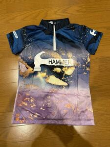 【新品・未使用】 ハイファイブシャツ ハンマー レディース Mサイズ HAMMER ボウリング bowling ウェア