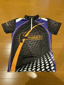 【新品・未使用】 ハイファイブシャツ ハンマー レディース XL HAMMER EBONITE エボナイト ボウリング bowling ウェア 