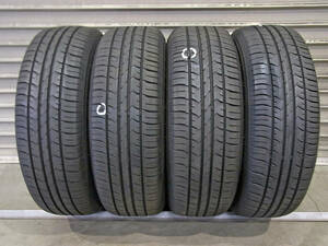 ◎GOODYEAR グッドイヤー EFFICIENT GRIP ECO Hybrid EG01 185/65R14 86S 2021年製 4本 8.5分山 [R2869]