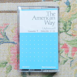 ソニー SONY 英語 英語教材 英会話 カセットテープ The american Way Advanced 2本セットの画像4