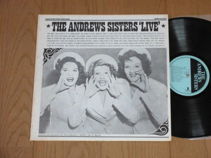 輸入盤☆ANDREW SISTERS/LIVE/アンドリュー・シスターズ/ANDS-4566