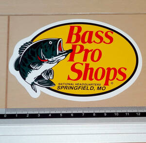 ◆◆未使用！Bass Pro Shops バスプロショップス　ステッカー◆◆中　旧デザイン？　オールド　古い　ビンテージ　希少　バスプロショップ