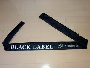 ** unused? Daiwa Black Label BLX LG 7101HFB-SB**[ rod case rod bag only ] fastener attaching with pocket BLACK LABERL